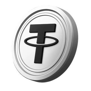 Koin Tether USDT ditampilkan di bagian yang membangun kepercayaan investor